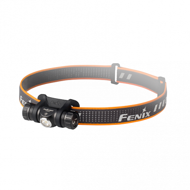 Фонарь налобный Fenix HM23, светодиод, AA, черный