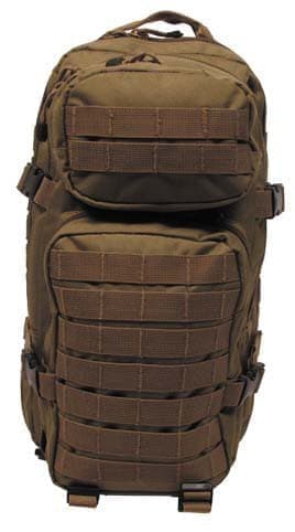 US Rucksack, Assault I, coyote tan рюкзаки