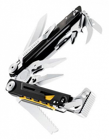 Мультитул Leatherman Signal, 19 функций желтый/черный