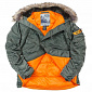 Куртка  HUSKY  STORM sage green/orange