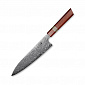 Кухонный нож Xin Cutlery Chef сталь VG-10/Damascus, рукоять Horn/Rosewood