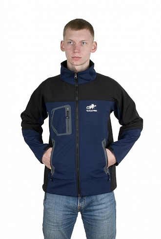 Куртка-ветровка "Wind Stopper Softshell" Tactical Pro, blue