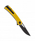 Нож Mr.Blade "Finch", black s/w, сталь AUS-8, рукоять G10, Yellow