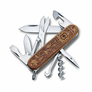 Нож Victorinox Climber Wood Swiss Spirit SE2021 1.3701.63L21 (91 mm)