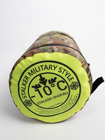 Спальник STALKER MILITARY STYLE (-10C) multicam
