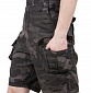 Шорты  Trooper shorts, black camo