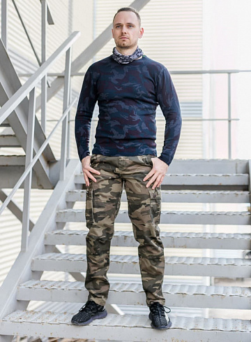 Брюки Stalker, Valent, арт.739 woodland dark