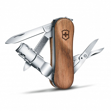 Нож Victorinox NailClip Wood 580, 0.6461.63 (65mm)