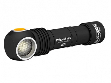 Фонарь Armytek Wizard WR Magnet USB + 18650 / Белый и красный свет / 1300 лм и 320 лм / TIR 70°:120°