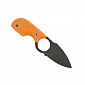 Нож Kizlyar Supreme Amigo-Z AUS-8 BT (Black Titanium, Оранжевая рукоять G10)