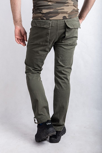 Брюки A&F Rustin Athletic Clim, olive