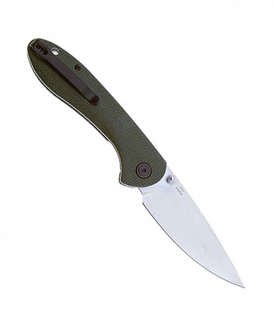 Нож CJRB Feldspar, сталь AR-RPM9, рукоять Green Micarta