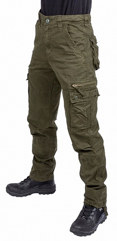 Брюки Aber  Fitch 1866 olive , color A3