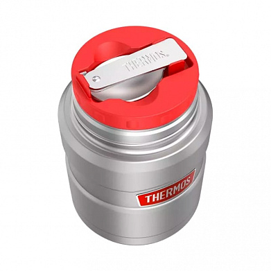 Термос для еды Thermos SK 3020 RCMS, 0.71л., серый/красный