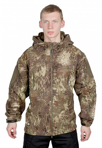 Куртка Shark Skin Soft Shell, kryptek