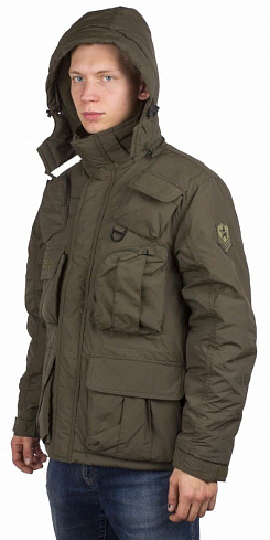 Куртка Hunting "726 GEAR", на флисе, олива