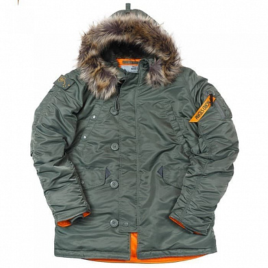 Куртка  HUSKY  STORM sage green/orange