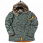 Куртка  HUSKY  STORM sage green/orange