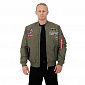 Лётная куртка MA-1 PATCH bomber, green