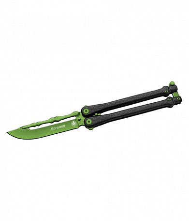 Нож "Богомол"зеленый, Мастер К, сталь 440