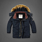 Куртка A&F зимняя, мод. 265, navy