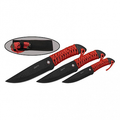 Ножи метательные Мастер К "Дартс", сталь 420, красная обмотка