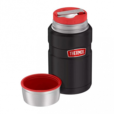 Термос для еды Thermos SK 3020 RCMB, 0.71л., черный/серый