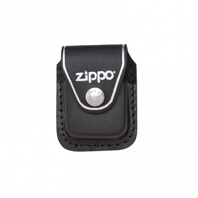 Чехол для Zippo чёрный (с клипсой)