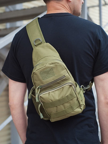 Сумка sling bag CH-138, olive