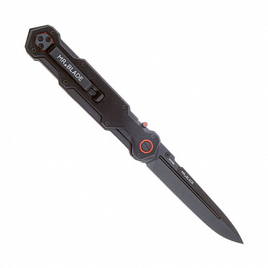 Нож Mr.Blade "FERAT", black s/w, сталь D2, рукоять G10