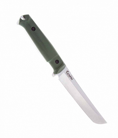 Нож Kizlyar Supreme Senpai AUS-8 SW (StoneWash, Olive Kraton, Polyamid ножны)