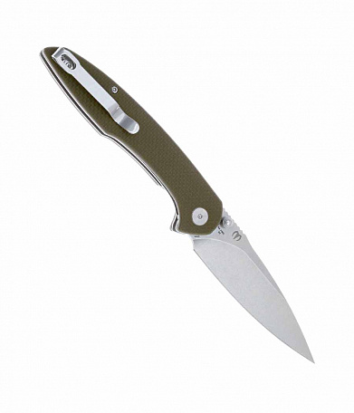 Нож CJRB Centros, сталь D2, рукоять Green G10