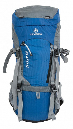 Рюкзак туристический Campsor "Hiker 65", blue