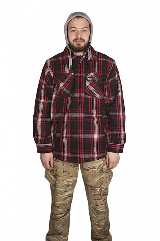 Куртка Lumberjack Jacket, красная клетка