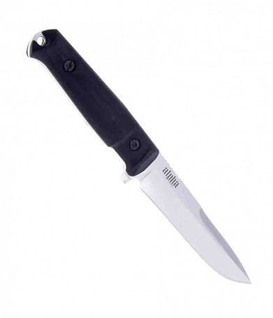 Нож Kizlyar Supreme Alpha D2 SW (StoneWash, Black Kraton,Camo MOLLE ножны)