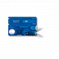 Набор Victorinox швейцарская карточка SwissCard Lite, синяя