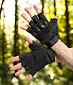 Перчатки Mechanix M-Pact 3 Ultimate Impact Protection, без пальцев, black