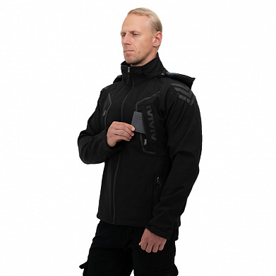 Куртка SoftShell, black