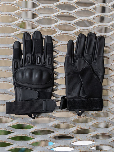 Перчатки тактические с вставкой A2 black