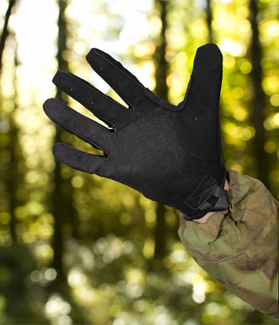 Перчатки тактические, нескользящие, дышащие, сенсорные, outdoors, black