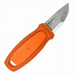 Нож Mora Eldris сталь Sandvik 12С27, оранжевый / красный