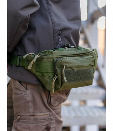 Сумка поясная CH-066, olive