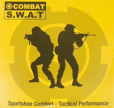 Берцы COMBAT S.W.A.T арт. QYS-103, кожа/замша, coyote