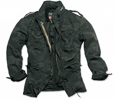 Куртка Regiment M65 black camo