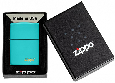 Зажигалка Zippo 49454ZL Classic Turquoise Sand