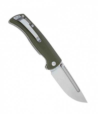 Нож CJRB Resource, сталь AR-RPM9, рукоять Green G10