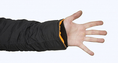 Куртка N3B Chameleon, black/orange