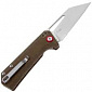Нож CJRB Ruffian, сталь AR-RPM9, рукоять Olive Drab Micarta