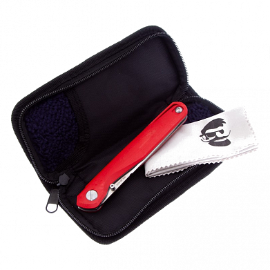 Нож Mr.Blade "ASTRIS" red handle, satin