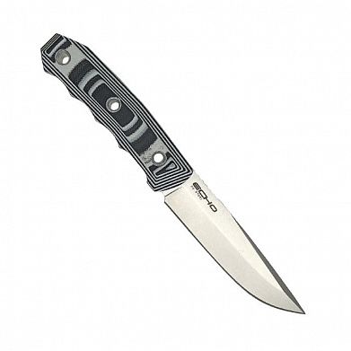Нож Kizlyar Supreme Echo D2 SW (Stonewash, G10, Ножны кайдекс) 